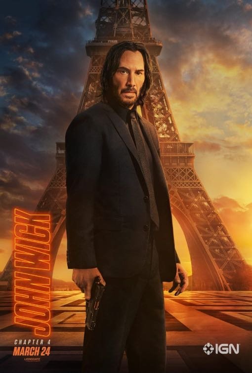 Filmposter van John Wick: Chapter 4